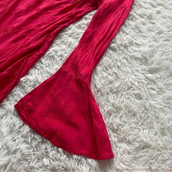 Anthropologie RAHI Dienna One Shoulder Long Sleeve Maxi Dress - Picture 6 of 15